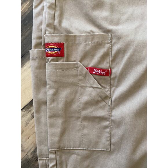 NWT Dickies Womens EDS Signature Cargo Khaki Scrub Pants Size 4XL - Picture 8 of 9